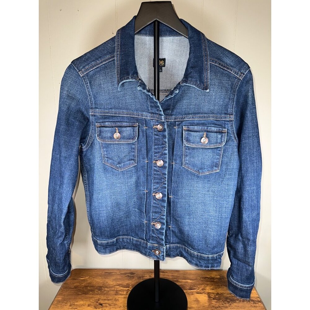 Women’s Lee Modern Series Denim Jean Jacket Size Small